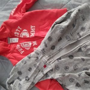 Baby boy zip up hoodies
